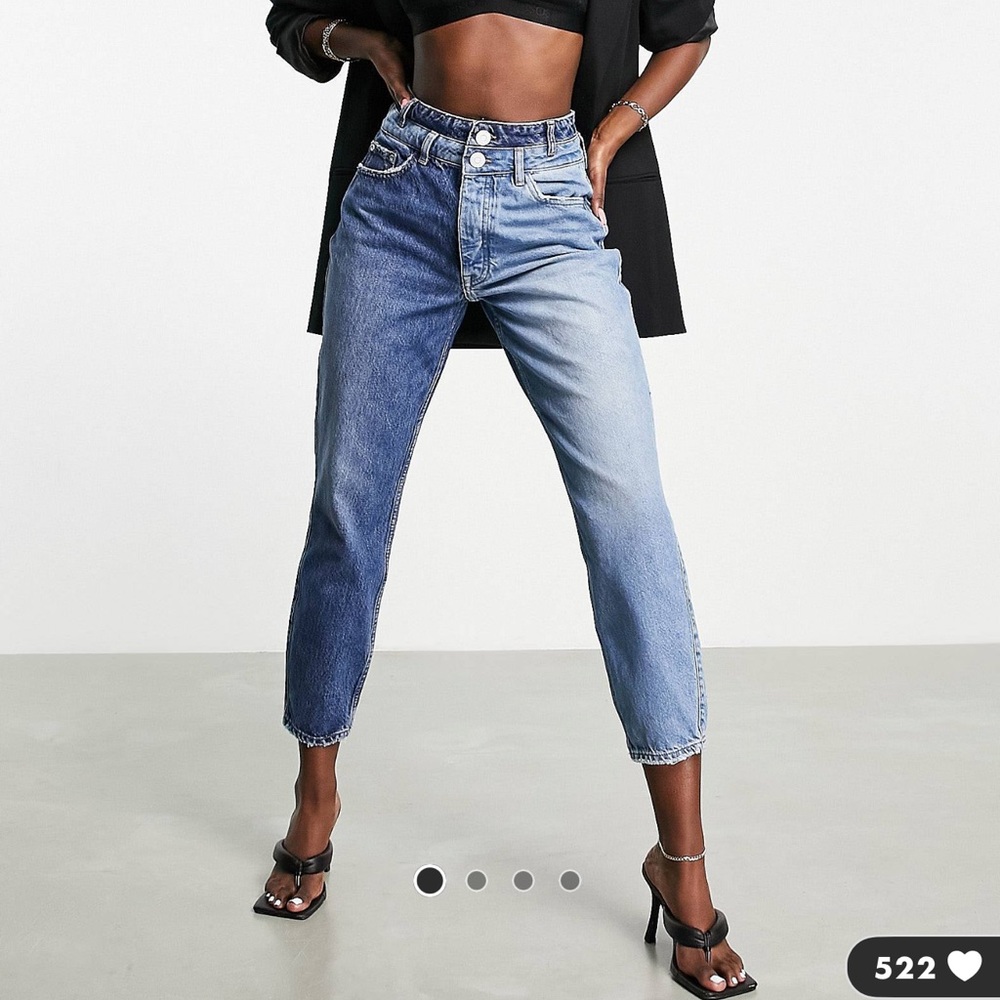 Two toned river island jeans. SIZE: US8 L30